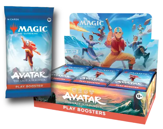 COMING SOON-Avatar: The Last Airbender Play Booster Display