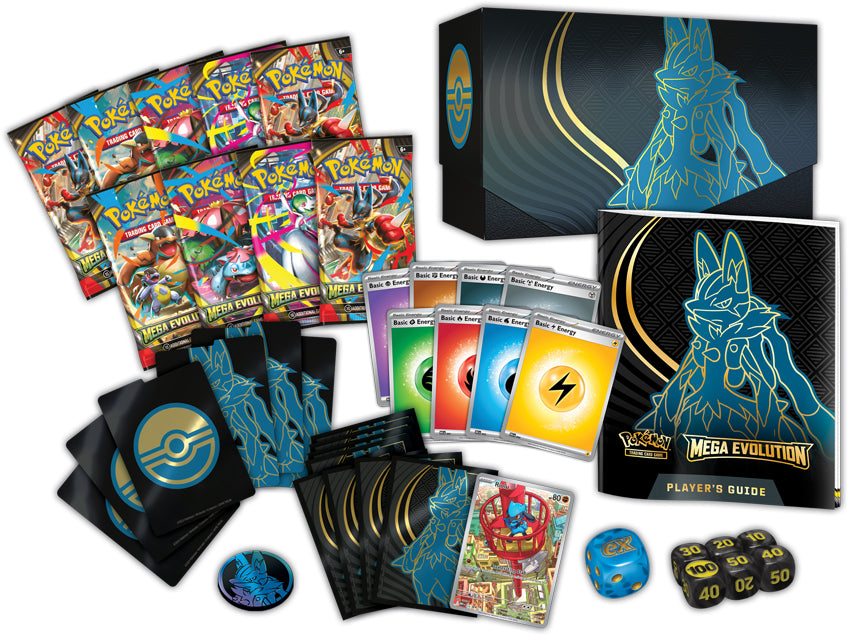 PRE SALE - Mega Evolution Elite Trainer Box [Mega Lucario]