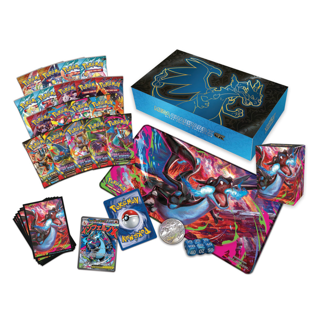 COMING SOON-Mega Charizard X ex Ultra-Premium Collection – Weeb Box