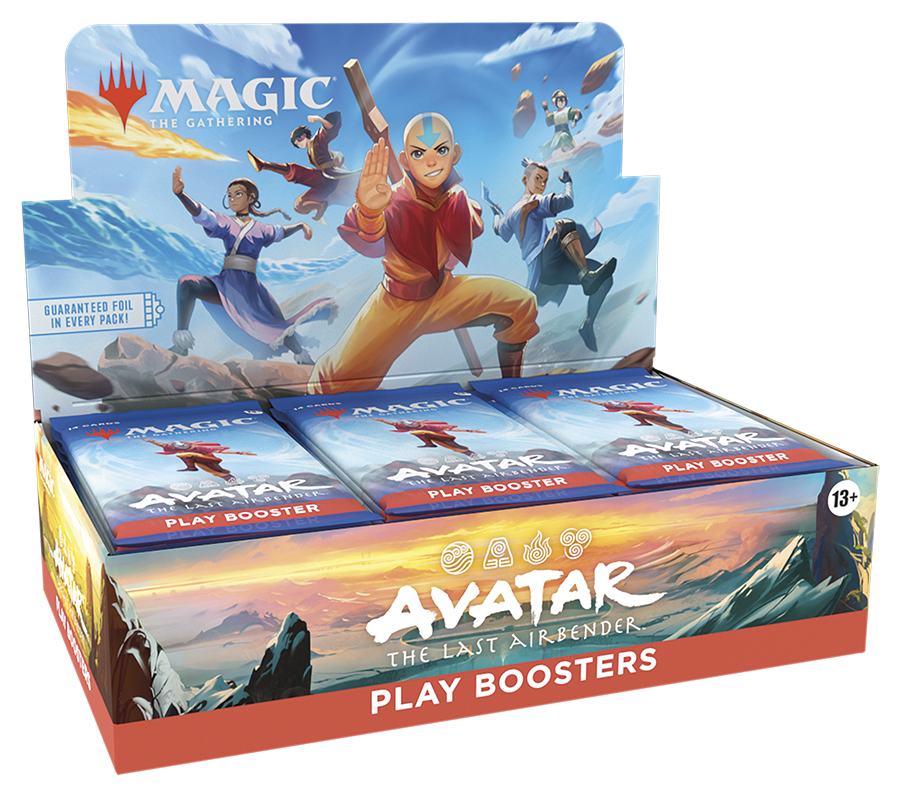 COMING SOON-Avatar: The Last Airbender Play Booster Display